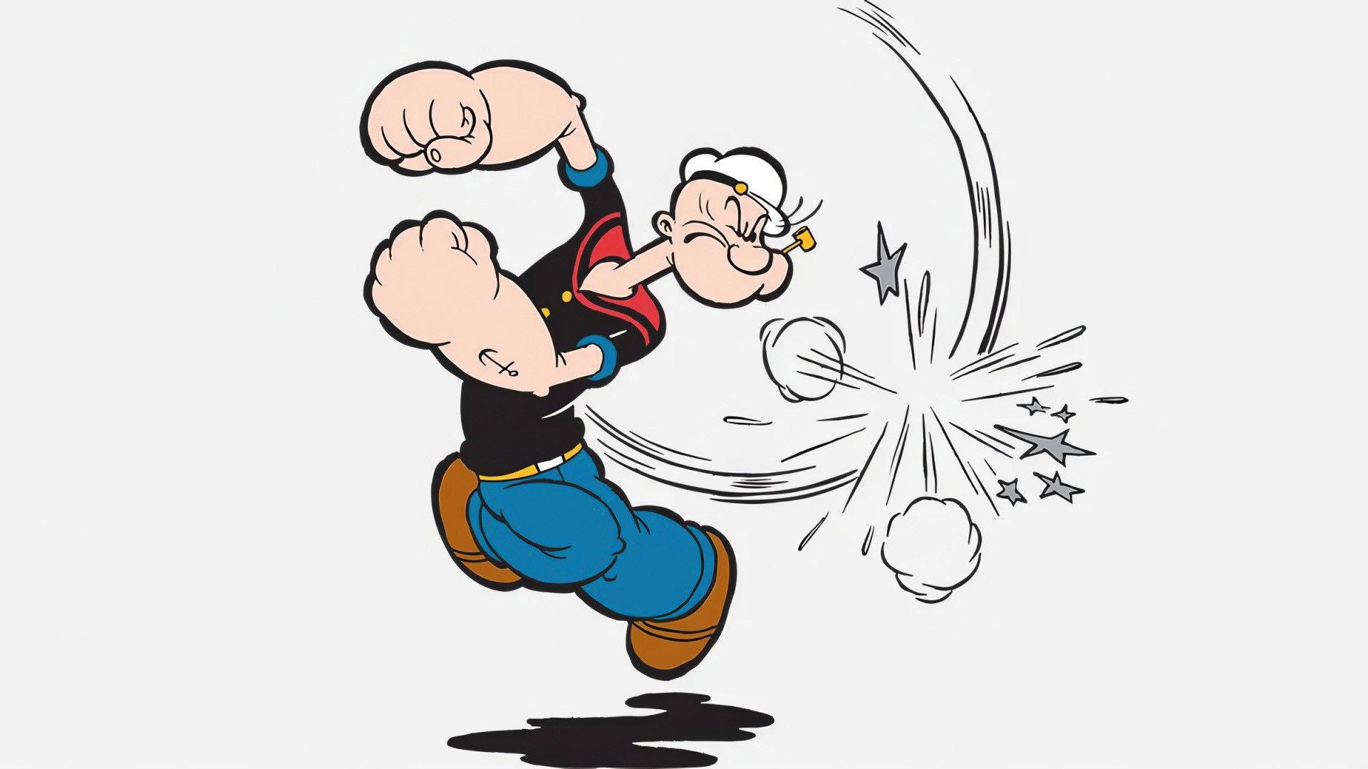 Olive Oyl and Water Don't Mix