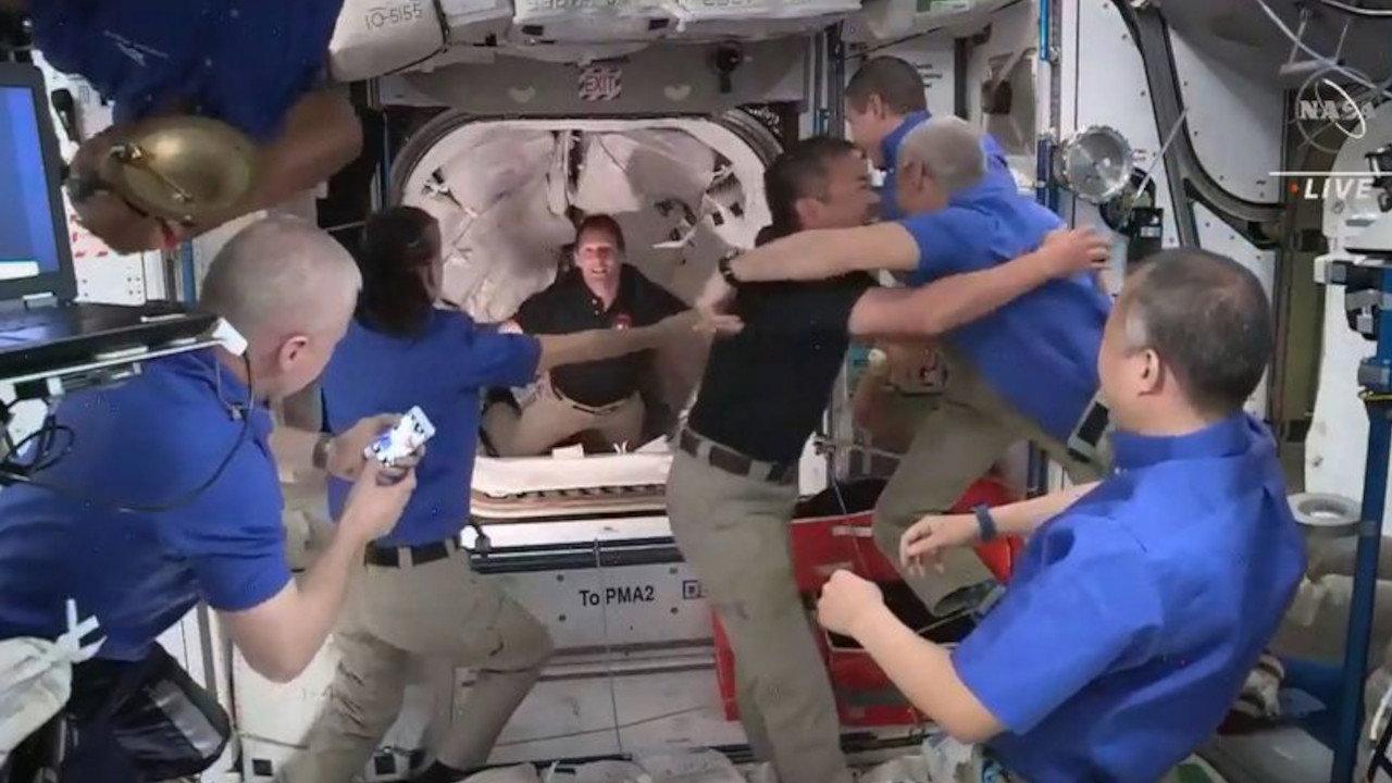 Thomas Pesquet, arrimage à l'ISS