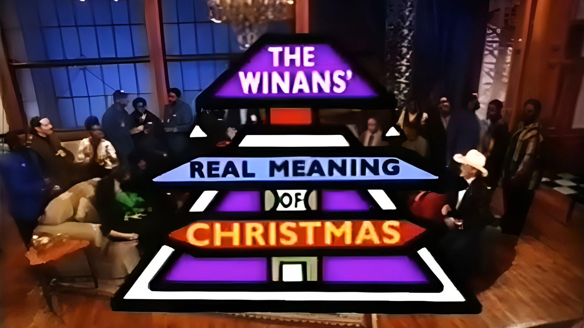 The Winans' Real Meaning Of Christmas