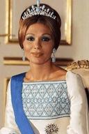 Queen Farah Pahlavi Shahbanou Of Iran